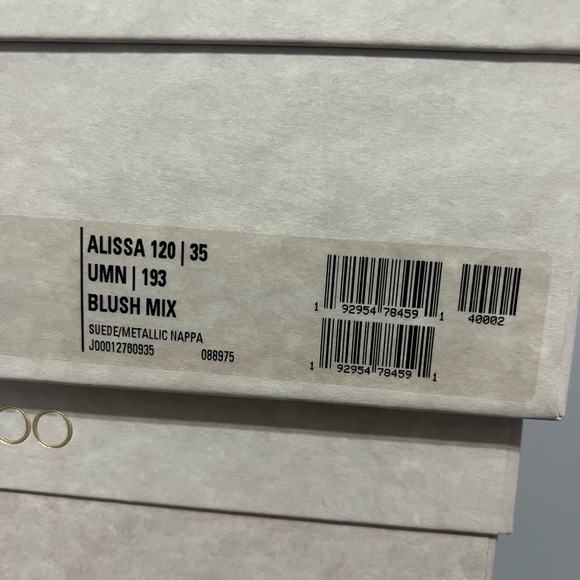 Jimmy Choo Alissa 120 Wedge Sandal Blush - Picture 9 of 9